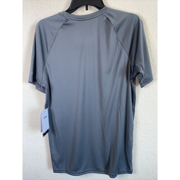 Nike Swim Shirt UPF40 Men Hydroguard Activewear Dri Fit S Gray rash guard - Picture 6 of 8